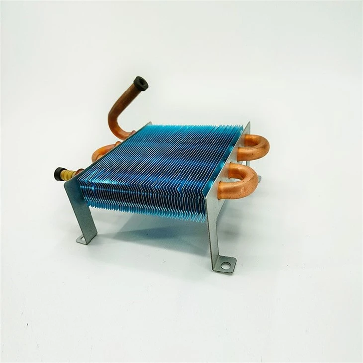 Copper Tube Aluminum Fin Condenser Coil Tube