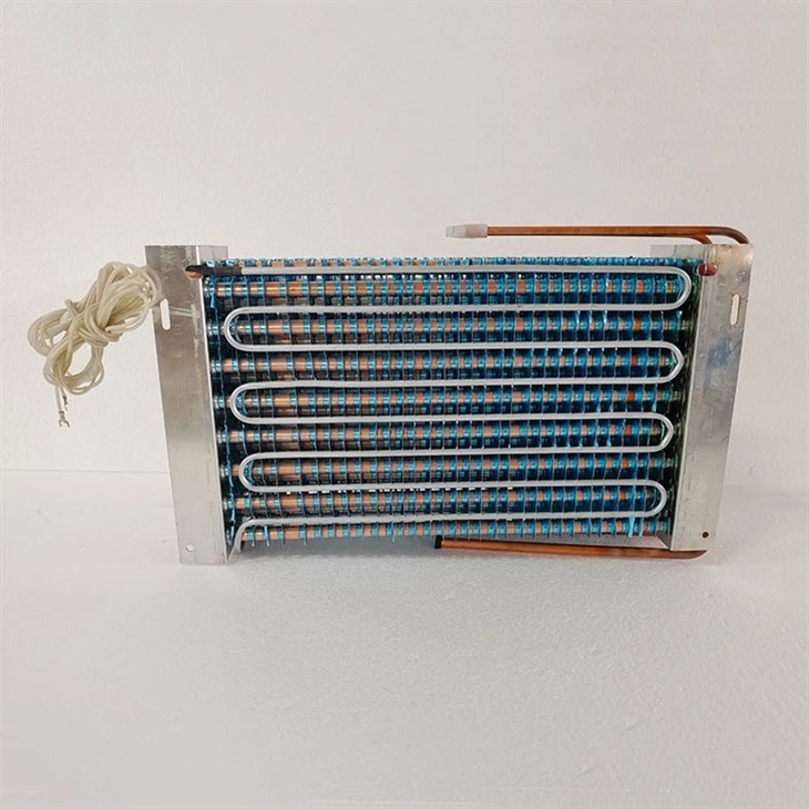 Experimental Apparatus Double Row Defrosting Evaporator