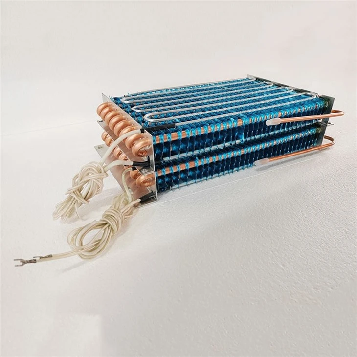 Experimental Apparatus Double Row Defrosting Evaporator